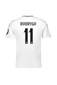 Real Madrid Rodrygo Goes #11 Voetbaltruitje Thuis tenue 2024-25 Korte Mouw